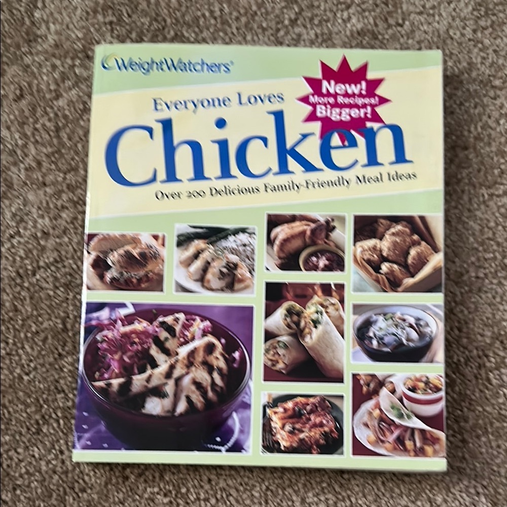 Weight Watchers Chicken Recipe Collection - Green and Yellow Cover